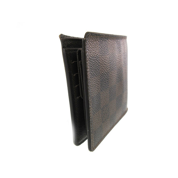 Louis Vuitton Marco Bifold Brown Portefeuille Ebene Wallet - Picture 1 of 4